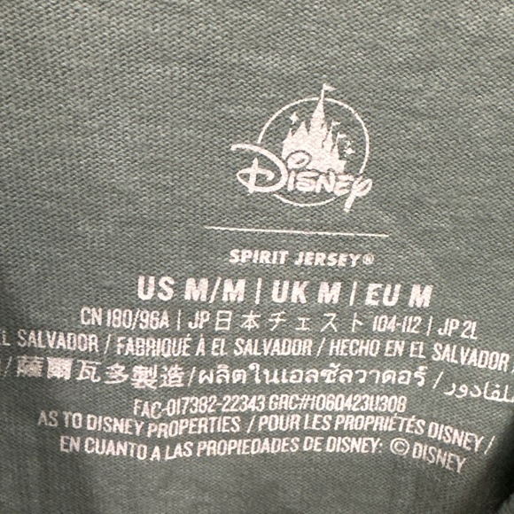 Disney HAUNTED MANSION Spirit Jersey Adult M Constance Hatbox Ghost Glow NEW - Picture 8 of 14